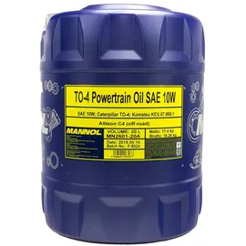 Mannol TO-4 Powertrain Oil MN2601 10W 20 l