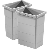 Kuekom Hailo 2 Inneneimer 1075959 hellgrau 8 Liter 226