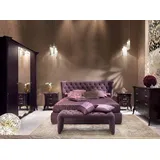 Xlmoebel Schlafzimmer-Set Lila Schlafzimmergarnitur Bett mit 2x Nachttische Modern Set, (3-tlg., Bett / 2x Nachttische), Hergestellt in Europa lila