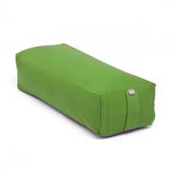 bodhi Yoga Bolster Yoga-Bolster SALAMBA ECO, Füllung: Dinkel olivgrün