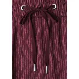STREET ONE Midirock Damen Gemustert Rosa 40