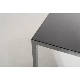 Gardissimo Faro Ausziehtisch 160-260 x 90 x 76 cm Silber