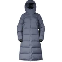 Bergans Damen Urban Down Long Mantel (Größe L, blau)