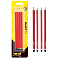 IDENA Idena, Bleistift, Bleistift HB 4er FSC100% (HB, 4