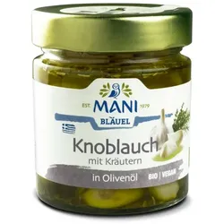 Mani Knoblauch in Olivenöl bio