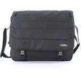 National Geographic "Pro", Damen, Gr. B/H/T: 10,5cm x 31cm x 38cm, schwarz, Nylon, unifarben, Taschen Schultertasche, mit Überschlag