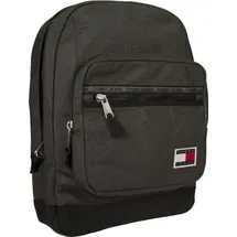 Tommy Hilfiger TJM Casual Utility Backpack Melange Schwarz