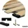 furnify Rolllattenrost Lattenrost Rollrost | Bettrost Holzlatten Federleisten 70 x 140 cm