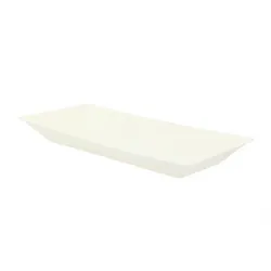 50 Stk. Rechteckige Catering-Faserplatten (26x13cm) Ref PW210ECOD2614