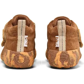 Affenzahn Leder Talky Affen Jungen Klettschuh in braun Größe 22 EU