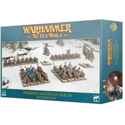 Warhammer The Old World - Dwarfen Mountain Holds Battalion