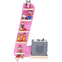 BOARTI Kinderregal Buchstabe L Holz rosa
