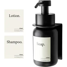 Designfabrik Hamburg Seifenspender 250ml Schwarz