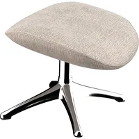 flexlux Hocker Marinella Brescia-Stoff 59 x 41 x 46 cm Beige