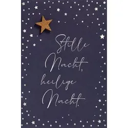 PERLEBERG Weihnachtskarte Moments Collection Kork 7228409-2 Stern