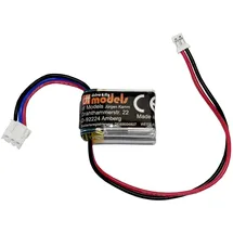 Drive & Fly Models DF Models LiPo Akku 7,4 Volt 350 mAh (Länge x Breite x Höhe 30 x 18 x 20 mm, Gewicht 21 g, Ersatzakku zu Modell Nr. 3162) 6955