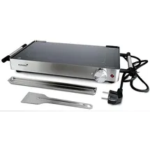KORONA Tischgrill stufenloser Temperaturregler schwarz, silber