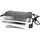 KORONA Tischgrill stufenloser Temperaturregler schwarz, silber