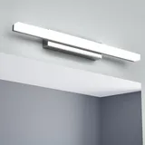Yafido LED Spiegelleuchte Badleuchte 40CM Badlampe Spiegellampe Kaltweiß Badezimmer Lampe Wandleuchte 230V 9W 6000K Schrankleuchte 800 Lumen Nicht-dimmbar