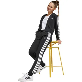 adidas Essentials Reißverschlusspullover Black / White 164