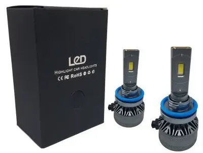 LED-Lampen - LED-System 9005 Modell A60 für Scheinwerfer - 155.000 Lux 55 W - CANbus 6000 K - 1500% mehr Licht