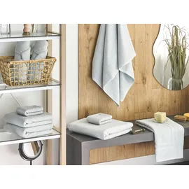 Beliani MITIARO Handtuchset 9-tlg. mintgrün