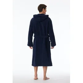 SCHIESSER Essentials Bademantel Blau L