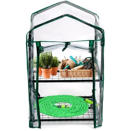 Kinzo Gewächshaus Alu Grün HKP 4 mm 0,18 m2
