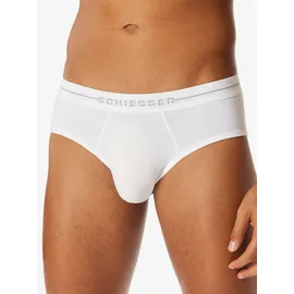 SCHIESSER Cotton Flex Slip unifarben weiß XXL 4er Pack