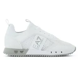 EA7 für Herren. X8X027_XK050 Turnschuhe Englisch weiß (44), Wohnung, Schnürsenkel, Lässig