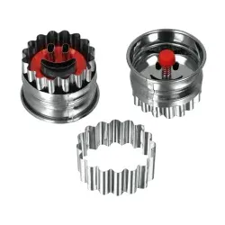 Metaltex Linzer-Keksausstecher 252374 010 , Smile