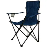 VCM Campingstuhl Faltstuhl Blau