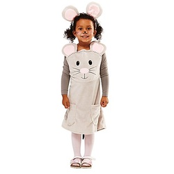 buttinette Latzkleid "Maus" für Kinder