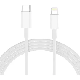 TECH-PROTECT NCA30 30W USB-A / USB-C + USB-C / Lightning Cable 100cm - White