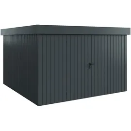 EcoStar Metallgerätehaus Euroline EFD14 anthrazit 310 x 310 cm 2-flg.