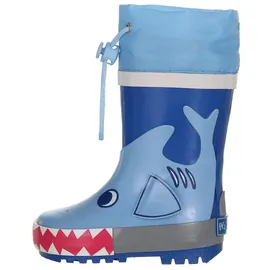 Playshoes Hai Gummistiefel Blau 32