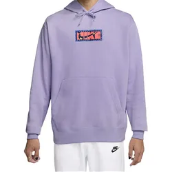 Nike Club Hoodie - lila XL