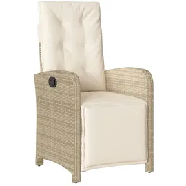vidaXL Gartensessel 58,5 x 69 x 0 cm beige