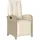 vidaXL Gartensessel 58,5 x 69 x 0 cm beige