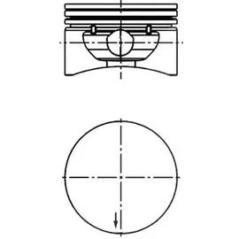 Kolbenschmidt Kolben 40380600