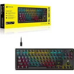 CORSAIR K70 CORE, Gaming Tastatur, Mechanisch, kabelgebunden, Schwarz
