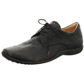 THINK! Stone chromfrei gegerbte nachhaltige Halbschuhe, schwarz 46