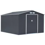 habitat garten Gartenhaus 3,3 x 3,3 m Grau