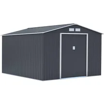 habitat garten Gartenhaus 3,3 x 3,3 m Grau