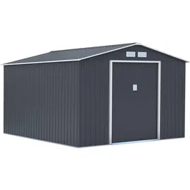 habitat garten Gartenhaus 3,3 x 3,3 m Grau