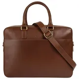 Bugatti Remo Aktentasche Leder 40 cm Laptopfach cognac