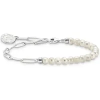 Thomas Sabo Armband Carrier A2129-158-14-L13v - weiß