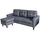 Hti-Living Ecksofa Reva Grau
