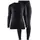 Blåkläder Damen Unterwäsche Set Light Schwarz/Kornblumenblau M