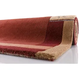 LUXOR LIVING Manali Nepalteppich 40 x 60 cm Rot